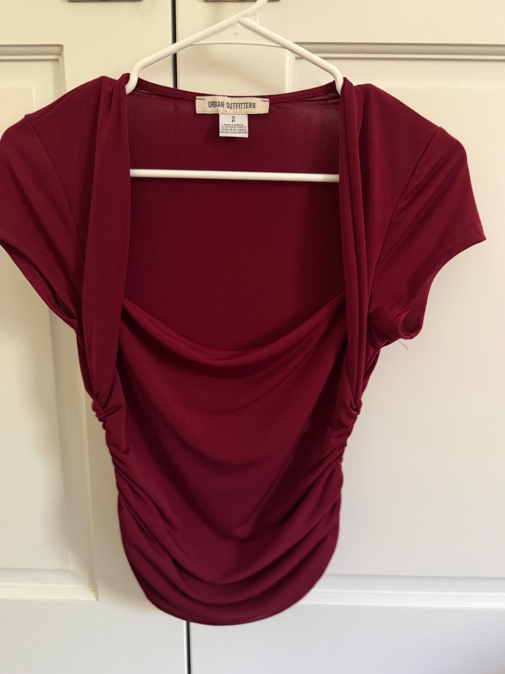 Urban Outfitters Deep Wine Red Top